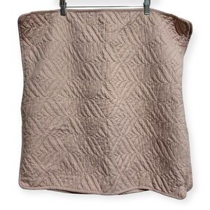 Dwell Studio Set Of 2 Ogee Quilted Pillow Sham Covers